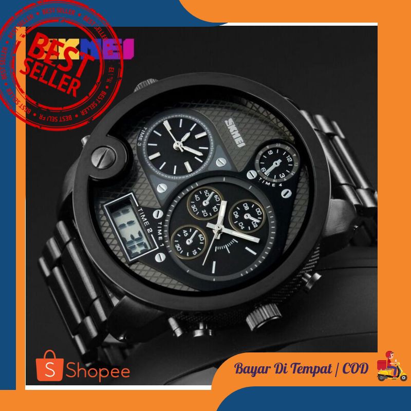 SKMEI Jam Tangan Digital Analog Jumbo Pria/- AD1170-