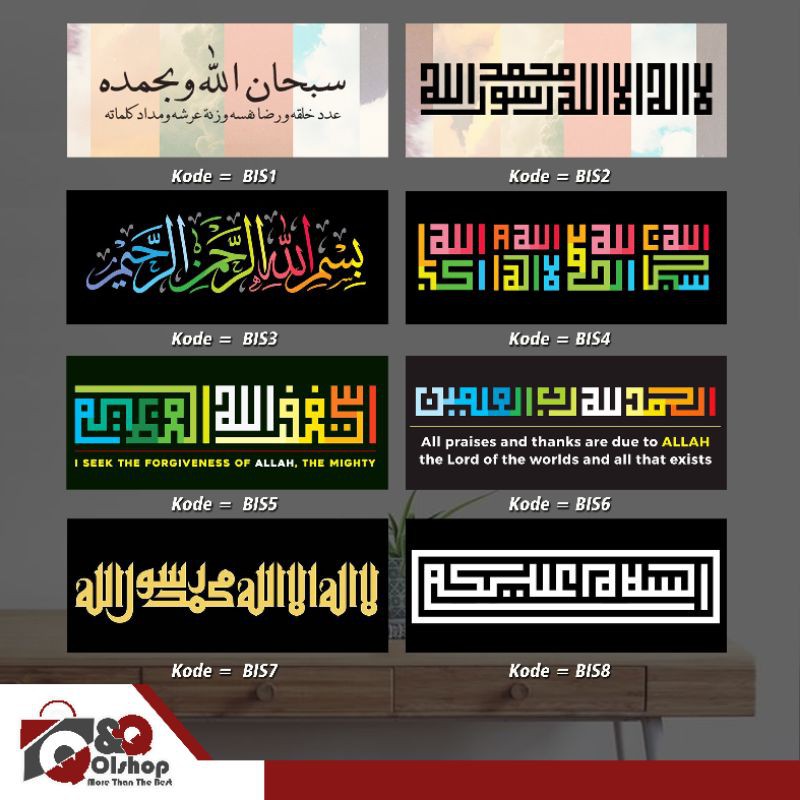 pajangan dinding ruang tamu , dan berbagai ruangan