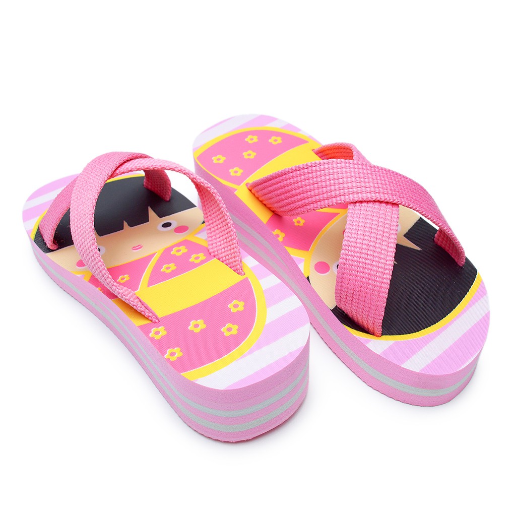 DNOIR Sandal Anak Perempuan SELOP2530 PINK