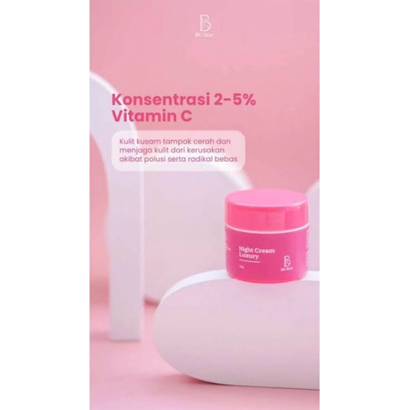 BG SKIN NIGHT CREAM LUXURY PREMIUM GANTI NAMA JADI BRIGHTENING NIGHT CREAM