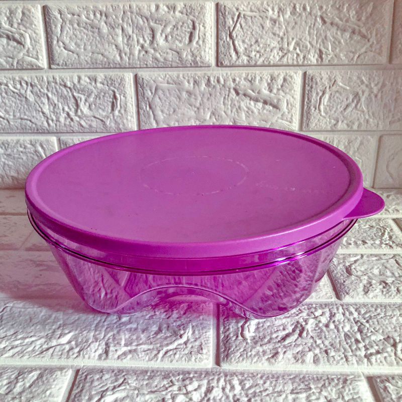 Tupperware 3s bowl set 3,5L - Mangkuk saji aca - Crystal Serving Bowl - Penyajian - Penyimpanan Maka