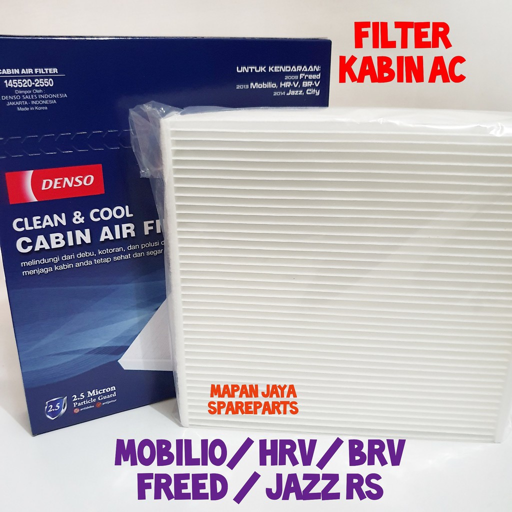 FILTER AC DENSO - MOBILIO / BRIO / HRV / BRV / JAZZ RS / FREED