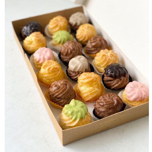 (FreeOngkir) ZUZ CHOUX CONFETTI (DOUBLE BOX ISI 18 PCS) Halal Terpopuler