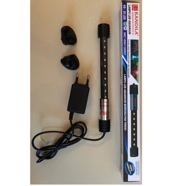 Jual Kandila Lampu Celup LED Aquarium 20 cm Indonesia|Shopee Indonesia