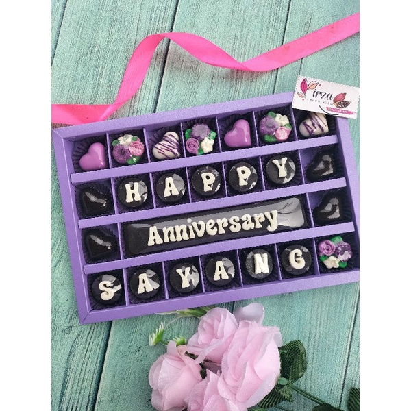 

Coklat happy anniversary | birthday | valentine