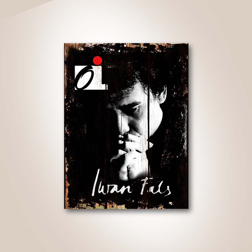 Iwan Fals OI Orang Indonesia Poster Kayu Pajangan Dekorasi Dinding Wall Decor
