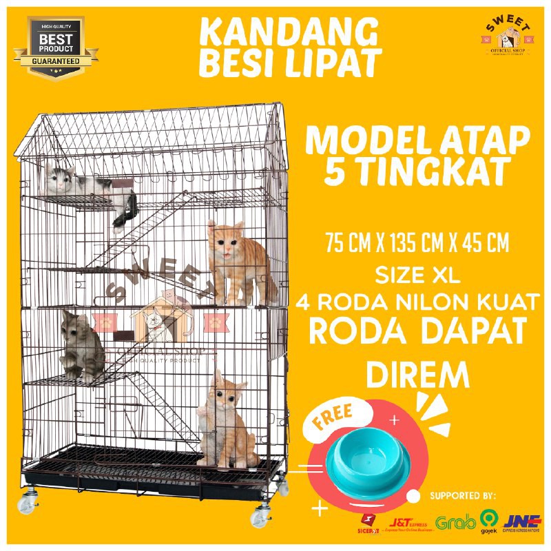 Kandang Tingkat Foto Kucing