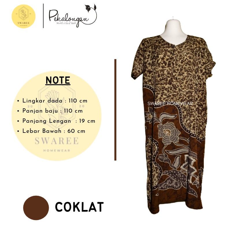 Baju Daster Murah Kekinian Batik Pekalongan Baju Wanita Modern Daster Busui Rayon Batik Wanita