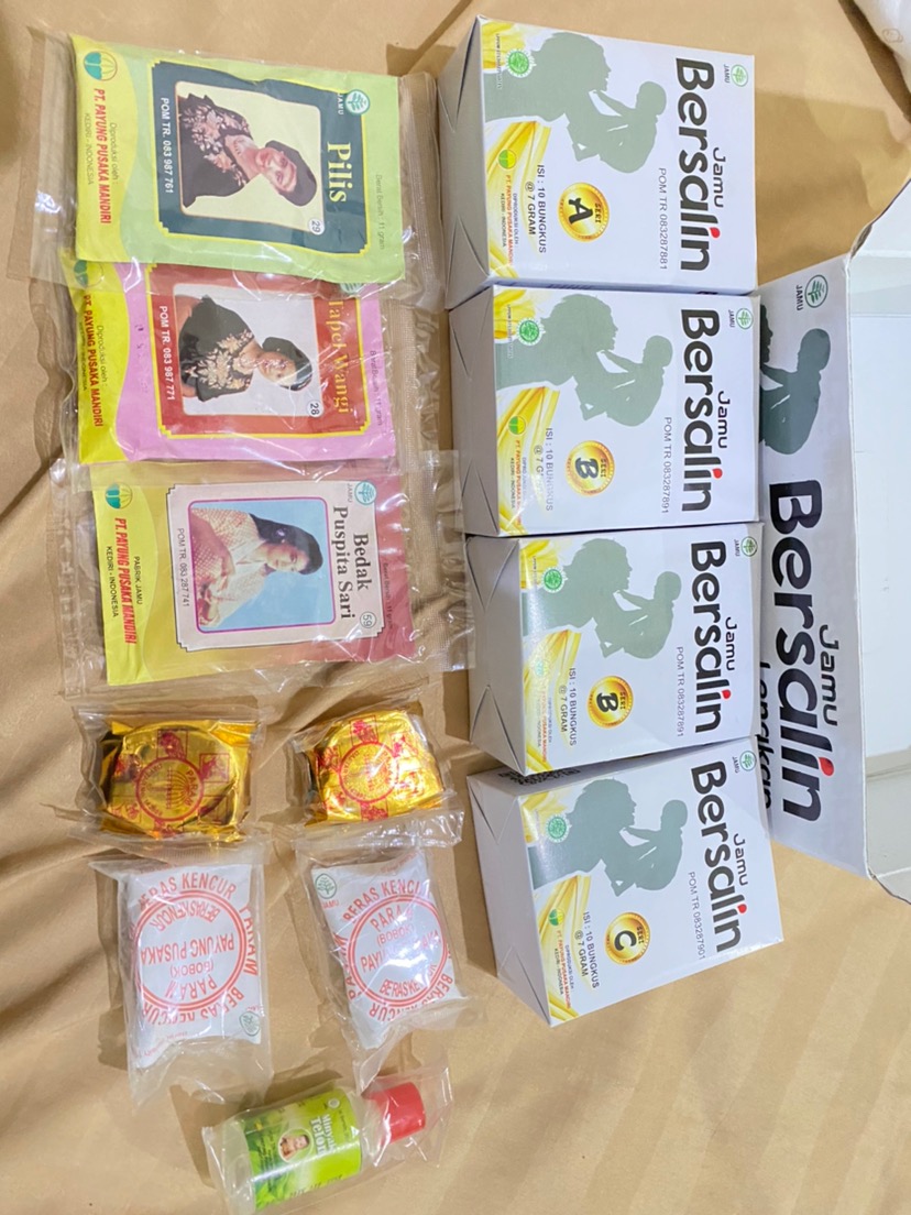 Paket Jamu Habis Bersalin Lengkap 40 Hari Payung Pusaka Mandiri