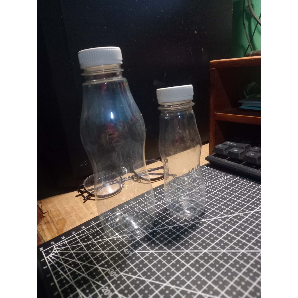 Botol Plastik - Botol Minuman - 100ml dan 250ml