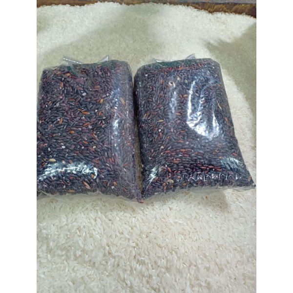 

ketan hitam per 500gr kak