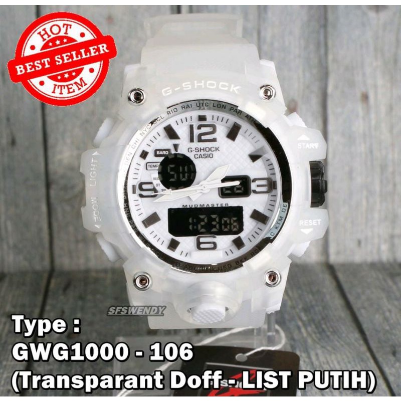 Jam Tangan Gwg1000 Transparan Jam Tangan_G_Shock_Jam Tangan Anti Air Jam Tangan Pria Sporty Kasual