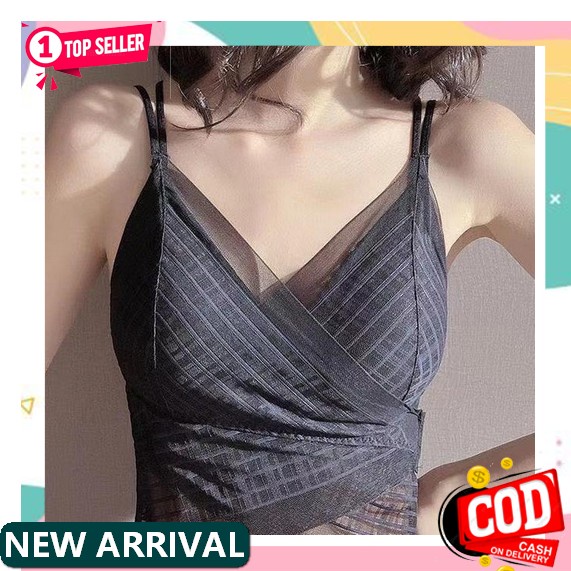 3.3 Promo Brand ♕ Fhs ♕ Pakaian Dalam Tenktop Tangtop Tangtop Tentop Tanktop Singlet Tali Kecil Wani