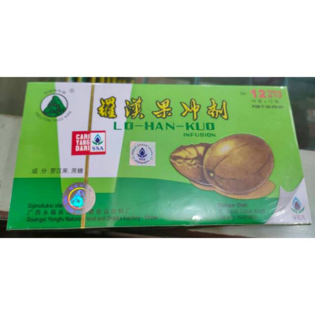 

Minuman penyegar Luo Han Guo Infusion Original
