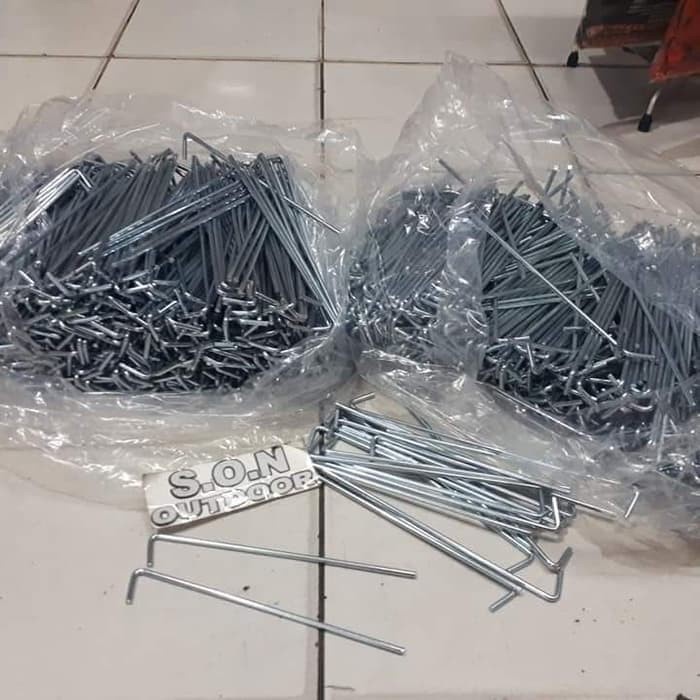 Jual Pasak Tenda Gunung Dome Besi Stainless Steel Shopee Indonesia