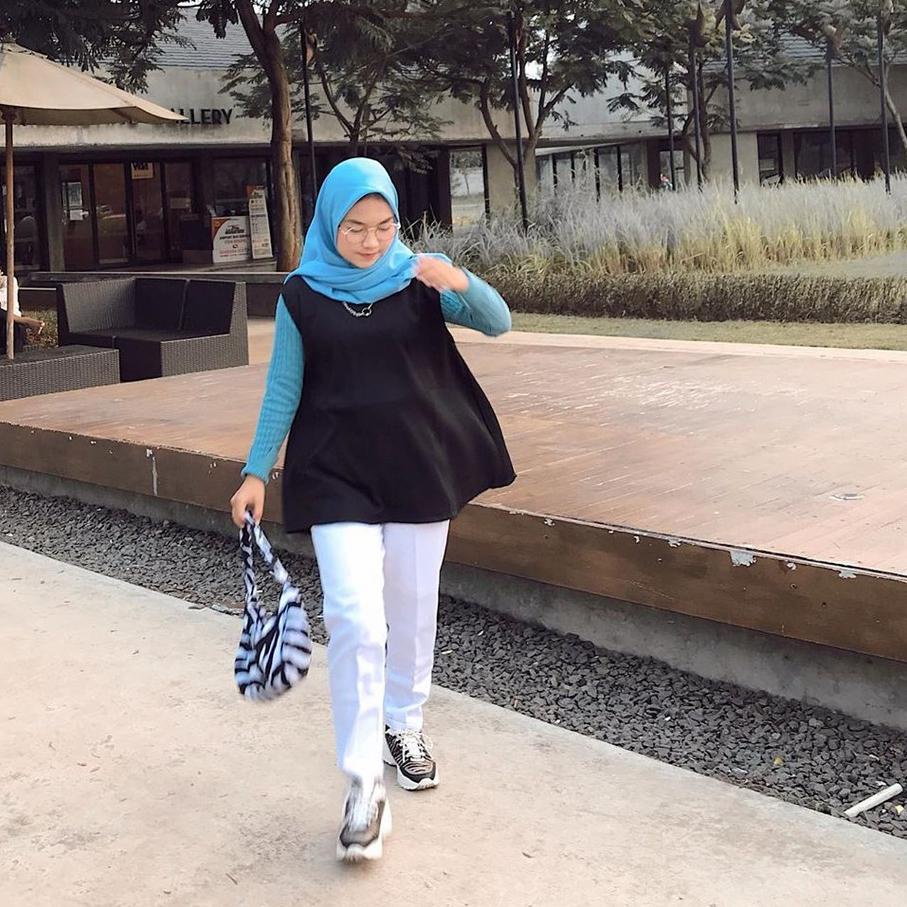 Flash Sale - Inner Tanpa Lengan dan Lengan panjang  - Atasan Wanita Sleeveless - Baju Hamil Dalaman 