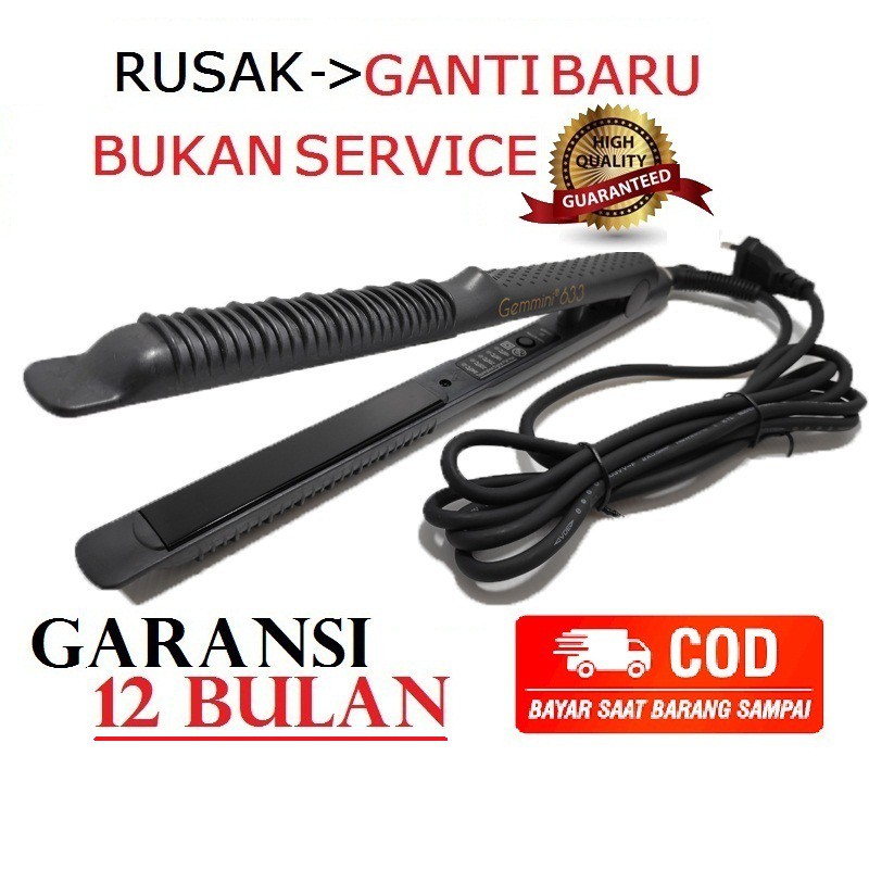 Gemmini 633 / 623 catokan pelurus &amp; pengeriting rambut