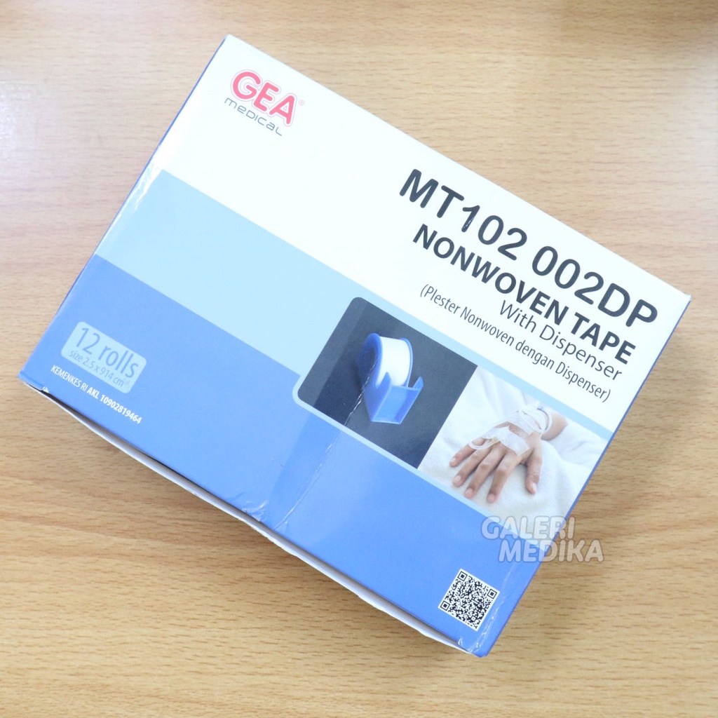 Micropore 1 inch GEA Non Woven Tape MT102 002DP (Satuan)