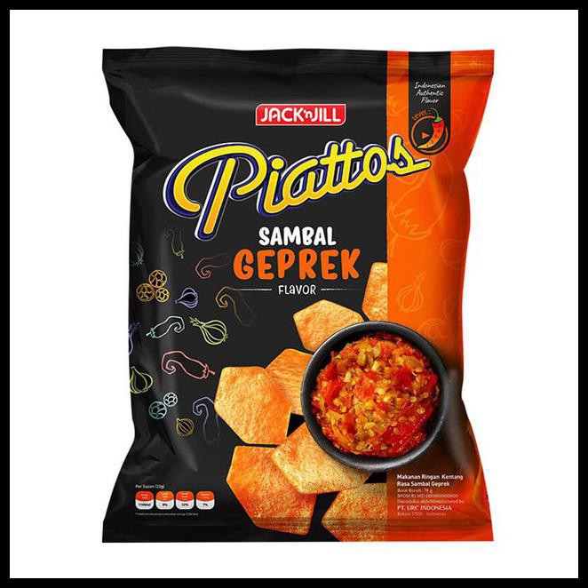 

Terlaris Piattos Sambal Geprek 78Gr