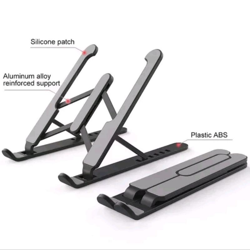 Dudukan Handphone Triangle Support Stand Holder Lipat HP Portable