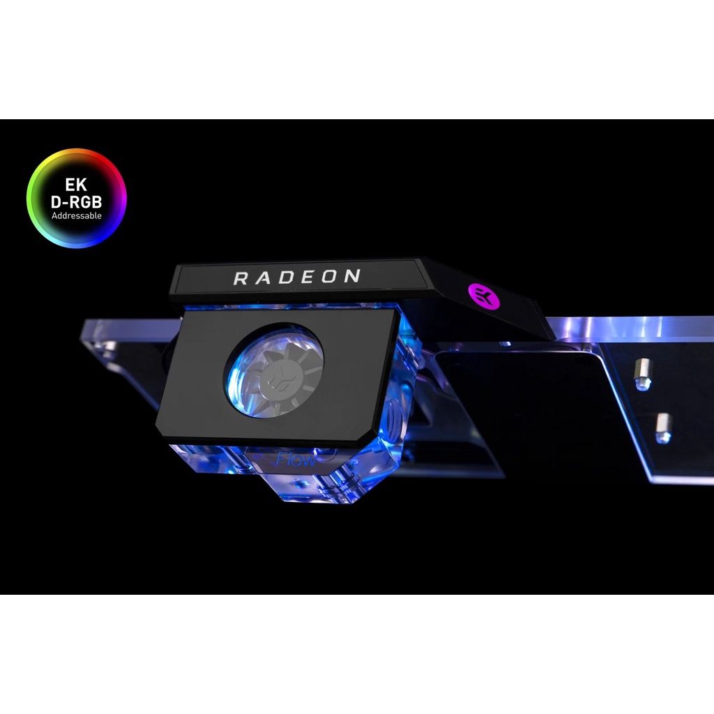 EKWB EK Quantum Scalar Flow Indicator Bottom-To-Top D-RGB - Black