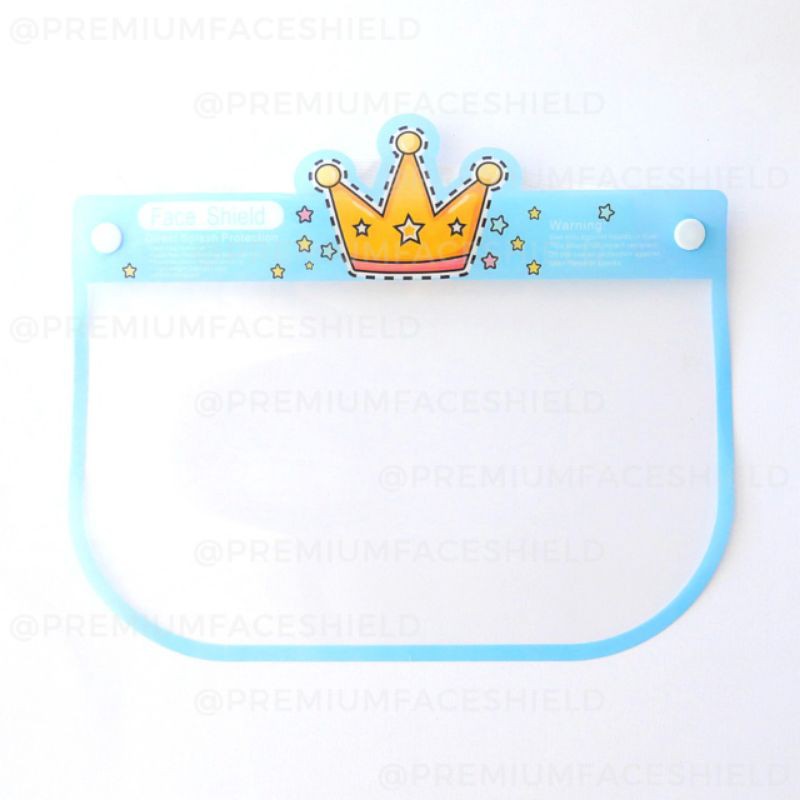 FACESHIELD ANAK IMPORT ISI 12PCS