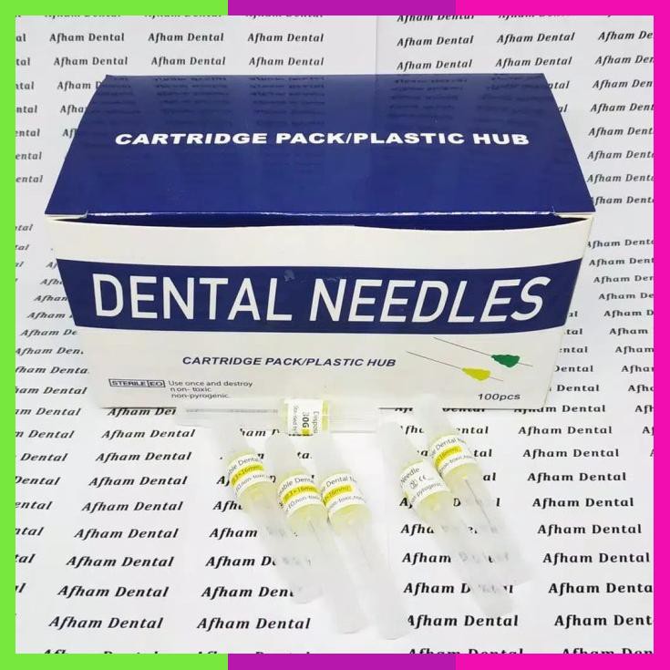 Jual Dental Needle Jarum Anastesi Citoject Ukuran 21Mm 30G Shopee