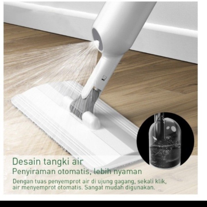 Water spray mop - Alat Pel Semprot lantai otomatis spray mop pel