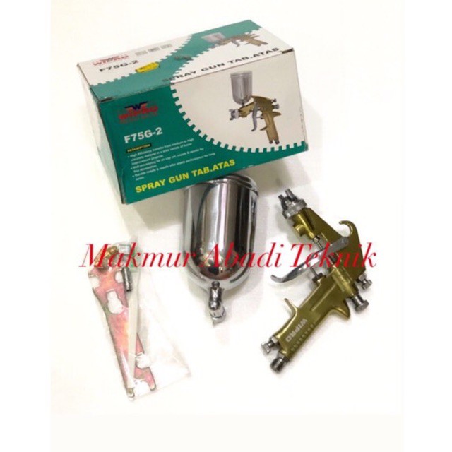 Spray Gun WIPRO F75G-2 Tabung Atas