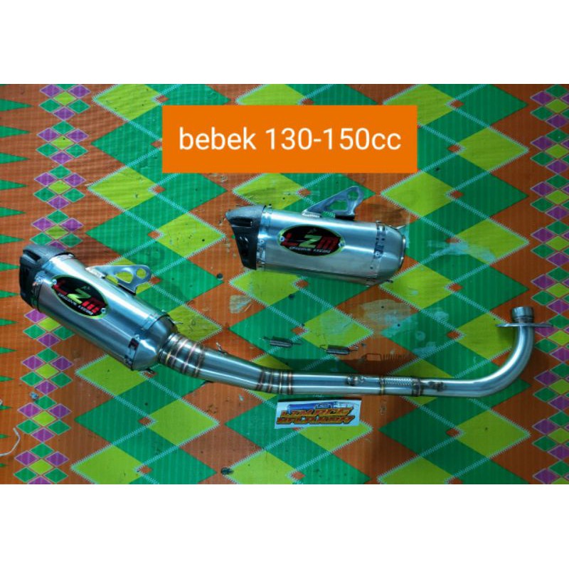 knalpot racing LZM original kompetisi all bebek