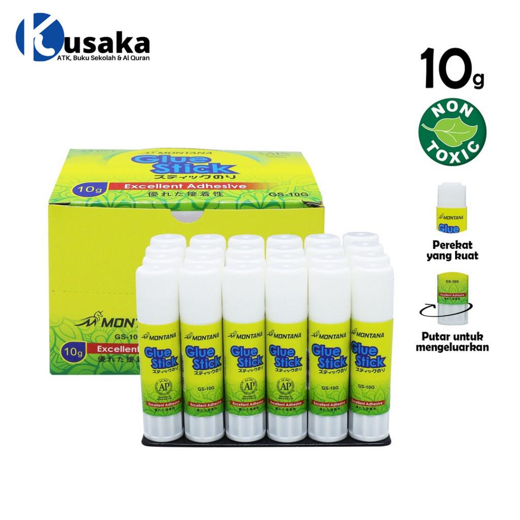 

Glue Stick Lem Kertas Batang 10gr Non Toxic 24 pcs