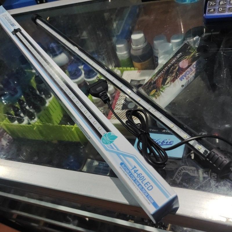 Lampu Led Aquarium Rosston Rs 60cm (Biru-Putih)