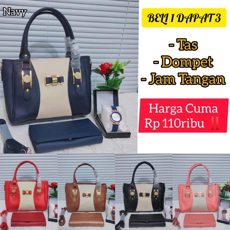 Tas Wanita 3in1 Tas Selempang Wanita