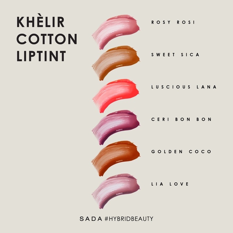 SADA BEAUTY Khèlir Cotton Liptint 4,5Gr