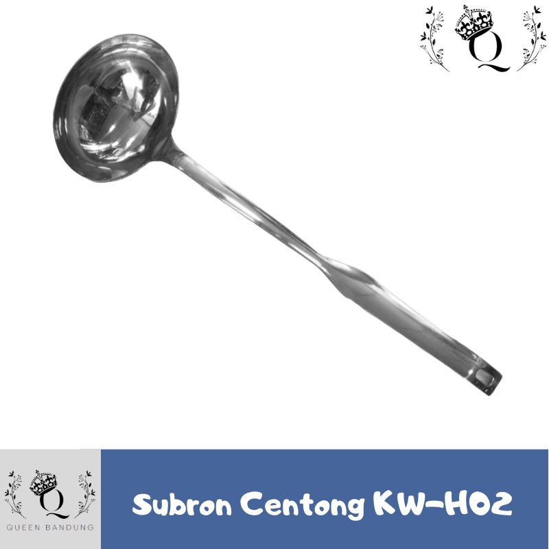 Subron Centong Sayur Kuah KW-H02 Stainless Steel Tebal