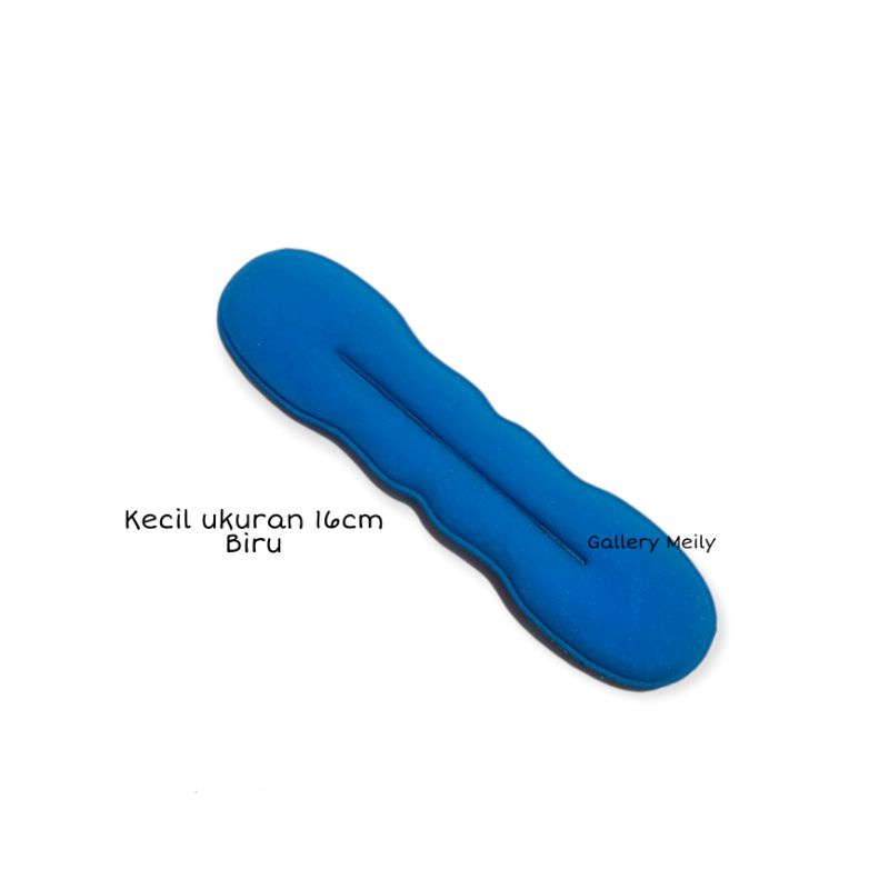 Gallerymeily ikat rambut hairdini-Kecil16cm biru