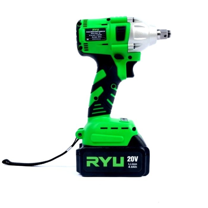 TEKIRO RYU CORDLESS IMPACT WRENCH RCW 20V pembuka baut baterai rcw20v 320 nm JAPAN TECNOLOGY