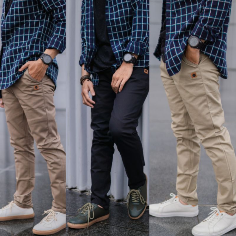 CELANA CHINO PANJANG PRIA ORIGINAL PREMIUM | CASUAL | SANTAI | FORMAL BRAND BAPIN