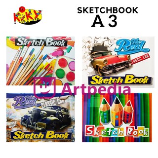 SPECIAL KIKY SKETCH BOOK A5 BUKU GAMBAR SKETSA ISI 50 