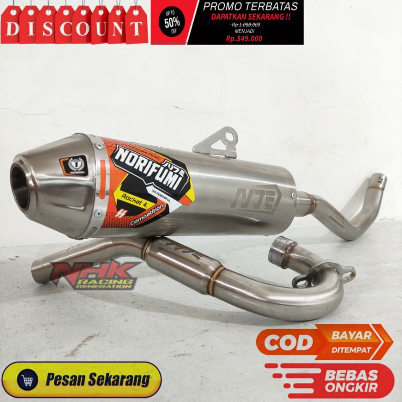 knalpot norifumi competition knalpot klx knalpot klx 150 knalpot crf knalpot crf 150l knalpot wr ken