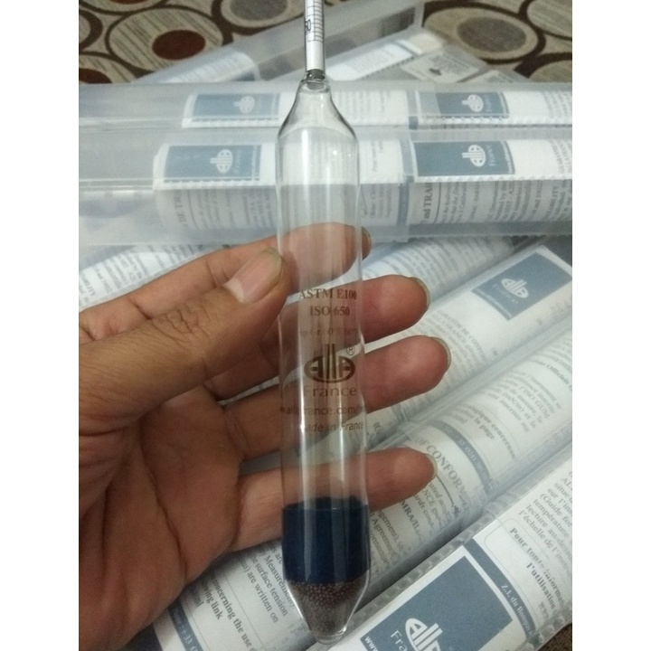 Hydrometer ASTM Bio Solar 0.850-0.900 Plus Gelas Ukur PMP 1 Liter