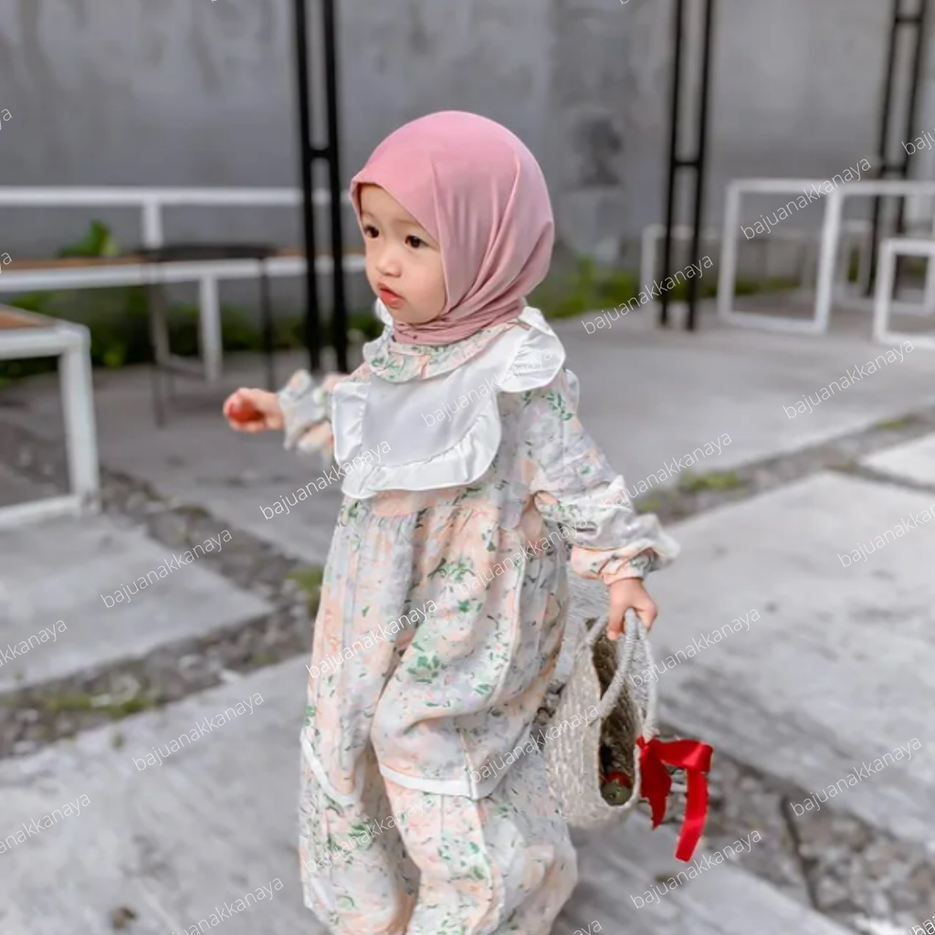 2-5TH GAMIS ANAK SALWA LONG DRESS ANAK PEREMPUAN GAMIS ANAK PEREMPUAN BY BOBO KIDS