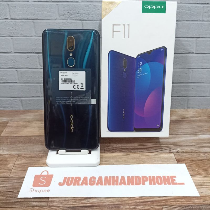 OPPO F11 4/128 HP SECOND FULLSET