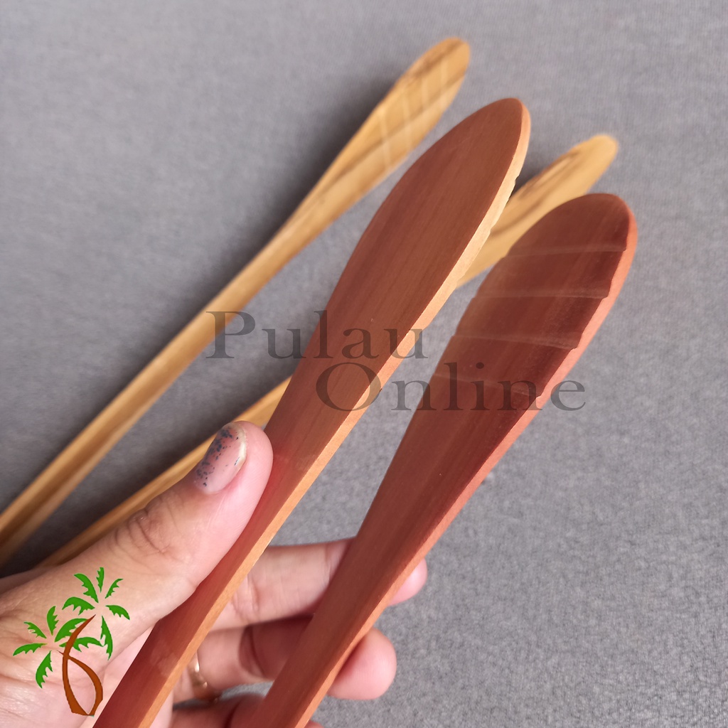 Capitan Makanan / Penjepit Kayu Sawo / Capit Makanan / Wooden Tongs