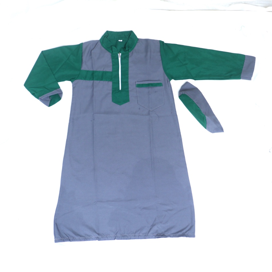 Baju Koko Gamis Anak 2 - 5 Tahun Resleting Katun Polymicro / Poli Miro / Polimikro