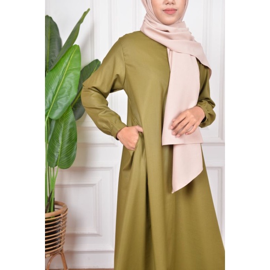 Gamis Basic dewasa, gamis umroh, abaya dewasa