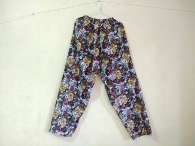 Celana Panjang Jumbo/standar Motif Pants Jumbo