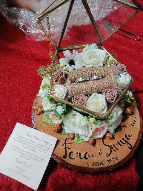 Kotak Cincin Rustic/ Ring Box Themyscira L