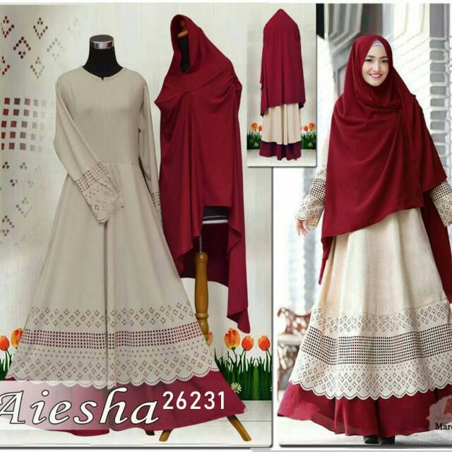 Gamis syari aisyah