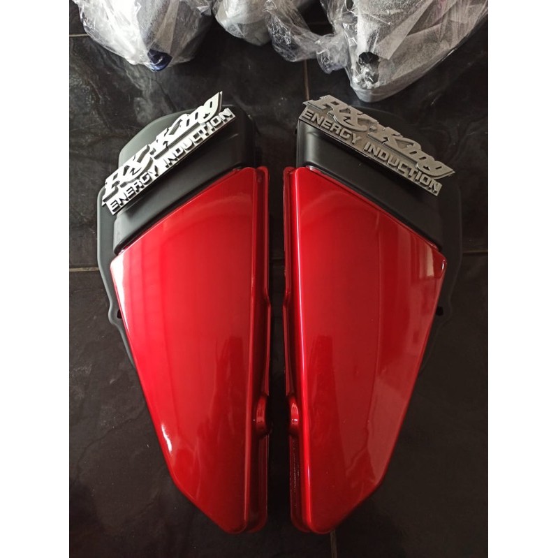 Cover bok aki rx king tutup aki rx king all warna-Merah